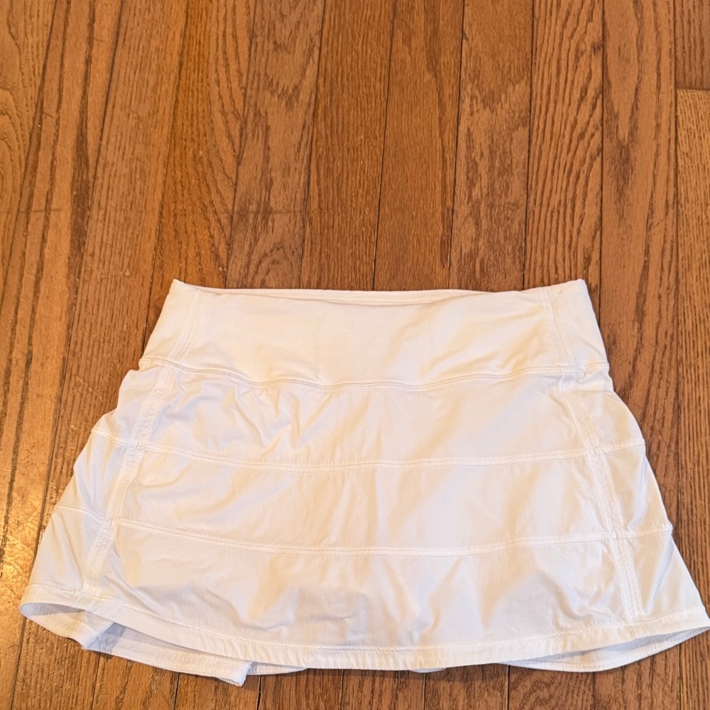 lululemon athletica White tennis Skirt